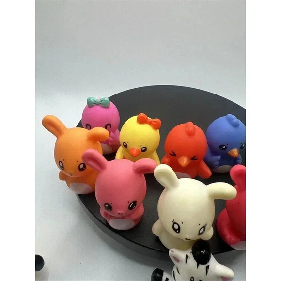 Bunnies Chicks Emotions And Zoo Animal Finger Puppets Lot Of 15 - Picture 6 of 6